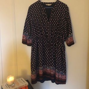 Plus Size Boho Mini Dress